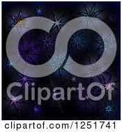 Clipart Of A Stained Glass Star Background Royalty Free Illustration
