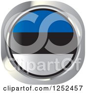 Round Estonia Flag Icon