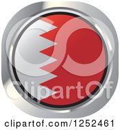 Poster, Art Print Of Round Bahraini Flag Icon