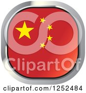 Poster, Art Print Of Square Chinese Flag Icon