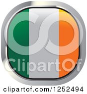 Poster, Art Print Of Square Irish Flag Icon