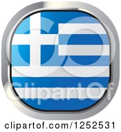 Square Greek Flag Icon