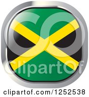 Poster, Art Print Of Square Jamaican Flag Icon
