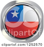 Poster, Art Print Of Round Chilean Flag Icon