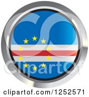 Poster, Art Print Of Round Cape Verde Flag Icon 2