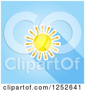 Poster, Art Print Of Summer Sun And Shadow Over Blue