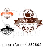 Poster, Art Print Of Coffee Always Fresh Designs