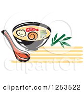 Poster, Art Print Of Bowl Of Oriental Soup