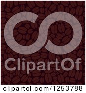 Seamless Background Of Coffee Beans