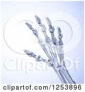 Clipart Of A 3d Artificial Prosthetic Robotic Hand Royalty Free Illustration by Mopic
