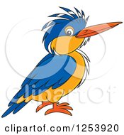 Poster, Art Print Of Happy Kingfisher Bird