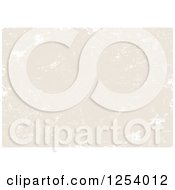 Clipart Of A Rough Beige Background Royalty Free Vector Illustration