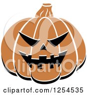 Poster, Art Print Of Halloween Jackolantern Pumpkin