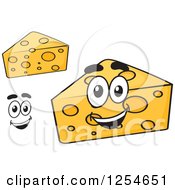 Poster, Art Print Of Wedges Of Cheese