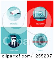 Poster, Art Print Of Cyber Security Icons
