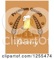 Poster, Art Print Of Premium Quality Beer Brewery Label