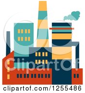 Poster, Art Print Of Colorful Factory