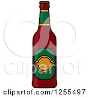 Poster, Art Print Of Cartoon Beer Bottle