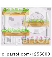 Poster, Art Print Of Vertical Garden With Plants
