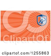 Clipart Of A Business Card Design Royalty Free Illustration