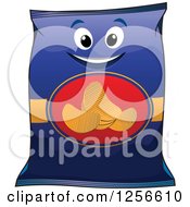 Poster, Art Print Of Bag Of Potato Chips Character