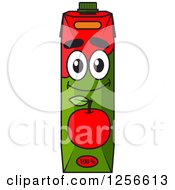 Red Apple Juice Carton Character