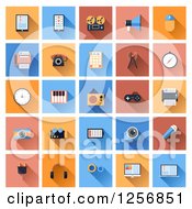 Poster, Art Print Of Computer And Gadget Icons