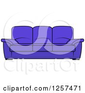 Poster, Art Print Of Blue Couch