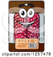 Poster, Art Print Of Happy Package Of Salami