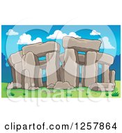Poster, Art Print Of Ruins Of Stonehenge On A Sunny Day