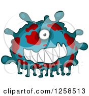 Clipart Of A Monster Royalty Free Vector Illustration