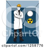 Poster, Art Print Of Hazard Worker In Protective Gear