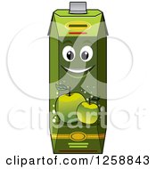 Green Apple Juice Carton Characters