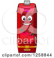 Poster, Art Print Of Red Apple Juice Carton Characters