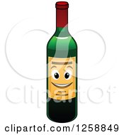 Poster, Art Print Of Wine Bottle Character