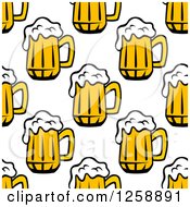 Poster, Art Print Of Seamless Background Pattern Of Beer