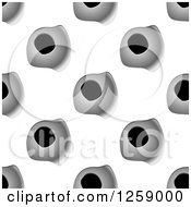 Clipart Of A Seamless Pattern Background Of Bullet Holes Royalty Free Vector Illustration