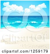 Poster, Art Print Of Tropical Beach Background