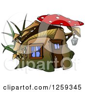 Poster, Art Print Of Dwarf Mushroom House