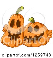 Poster, Art Print Of Happy Halloween Jackolantern Friends