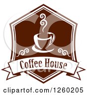 Poster, Art Print Of Brown Coffee House Design