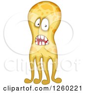 Clipart Of A Tentacled Monster Royalty Free Vector Illustration