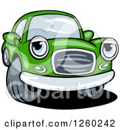 Poster, Art Print Of Green Car Character