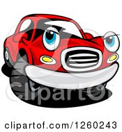 Poster, Art Print Of Red Car Character