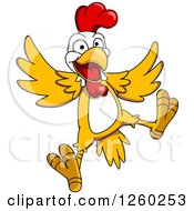 Poster, Art Print Of Jumping Chicken