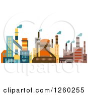 Poster, Art Print Of Colorful Factory
