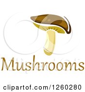Poster, Art Print Of Mushroom