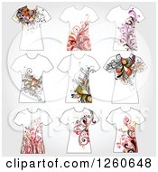 Poster, Art Print Of Floral T Shirts