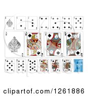 Poster, Art Print Of Spades Suit Playing Cards