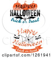 Poster, Art Print Of Happy Halloween Trick Or Treat Designs